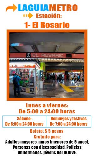 Línea 7 del Metro CDMX El Rosario / Barranca del Muerto - laguiametro